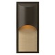 Cascade Outdoor Wall Sconce - Bronze / Amber Rain