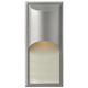 Cascade Outdoor Wall Sconce - Titanium / Clear Rain