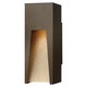 Kube Outdoor Wall Light - Bronze / Amber Kube Outdoor Wall Light - Bronze / Amber