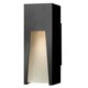 Kube Outdoor Wall Light - Satin Black / Clear Kube Outdoor Wall Light - Satin Black / Clear