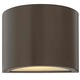 Luna Mini Pocket Outdoor Downlight - Bronze / Etched Glass