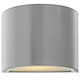 Luna Mini Pocket Outdoor Downlight - Titanium / Etched Glass
