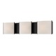 Pandora Vanity Bath Bar - Oil Rubbed Bronze / White Opal Pandora Vanity Bath Bar - Oil Rubbed Bronze / White Opal