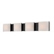 Pandora Vanity Bath Bar - Oil Rubbed Bronze / White Opal Pandora Vanity Bath Bar - Oil Rubbed Bronze / White Opal