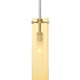 Top-SI Pendant - Satin Nickel / Amber Top-SI Pendant - Satin Nickel / Amber