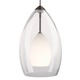 Freejack Inner Fire Pendant - Satin Nickel / Frost Freejack Inner Fire Pendant - Satin Nickel / Frost