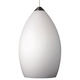 Freejack Firefrost Pendant - Satin Nickel / White Freejack Firefrost Pendant - Satin Nickel / White