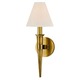 Latrobe Wall Sconce - Aged Brass / Cream Latrobe Wall Sconce - Aged Brass / Cream