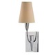 Berkley Wall Sconce - Polished Chrome / Cream Berkley Wall Sconce - Polished Chrome / Cream
