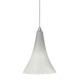 Freejack Melrose Pendant - Satin Nickel / White Frit Freejack Melrose Pendant - Satin Nickel / White Frit