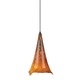 Freejack Mini Ovation Pendant W/No Ball - Antique Bronze / Tahoe Pine Amber Freejack Mini Ovation Pendant W/No Ball - Antique Bronze / Tahoe Pine Amber