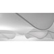 Stormy Wall / Ceiling Mount - Metal / White