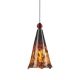 Freejack Mini Ovation Pendant W/Red Ball - Chrome / Tortoise/Red Freejack Mini Ovation Pendant W/Red Ball - Chrome / Tortoise/Red