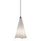 Freejack Mini Ovation Pendant W/No Ball - Antique Bronze / White Frit Freejack Mini Ovation Pendant W/No Ball - Antique Bronze / White Frit