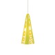 Freejack Niko Pendant - Satin Nickel / Chartreuse