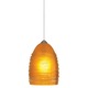 Freejack Small Nest Pendant - Satin Nickel / Amber Freejack Small Nest Pendant - Satin Nickel / Amber