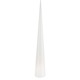 Freejack Pinnacle Pendant - Satin Nickel / White Freejack Pinnacle Pendant - Satin Nickel / White