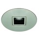 T3671 3.5 Inch Two Part Trim Square Pinhole Opening T3671 3.5 Inch Two Part Trim Square Pinhole Opening