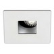 R3151WK 3.5 Inch Square Adjustable Wall Wash Pinhole Trim R3151WK 3.5 Inch Square Adjustable Wall Wash Pinhole Trim