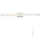 P5046 Tube Bath Bar - Chrome / Etched Opal P5046 Tube Bath Bar - Chrome / Etched Opal
