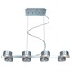Satelite Suspension - Brushed Aluminum / White