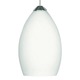 Freejack Raindrop Pendant - Chrome / White Freejack Raindrop Pendant - Chrome / White