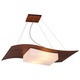 Crystal Ball Pendant - Satin Nickel / Amber