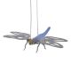 Kable Lite Bug Dragonfly Functional Art - Aluminum / Blue