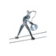 Kable Lite Metal Man Stretch Functional Art - Satin Nickel Kable Lite Metal Man Stretch Functional Art - Satin Nickel /