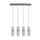 Scope Suspension - Brushed Nickel / Clear Scope Suspension - Brushed Nickel / Clear