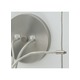 Kable Lite Center Power Feed Single Feed - Chrome / Clear