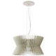 Contempra Suspension - Brushed Aluminum / White Contempra Suspension - Brushed Aluminum / White