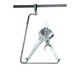 2-Circuit Monorail Metal Man Functional Art - Satin Nickel 2-Circuit Monorail Metal Man Functional Art - Satin Nickel /