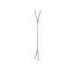 2-Circuit Monorail Power Extender - Chrome / 