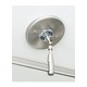2-Circuit Monorail Power Vault Adapter - Satin Nickel / 