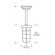 Admiral Simple Pendant -  / 