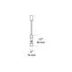 Monorail Standoff Vault Adapter - /