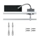 Monorail Remote Transformer Kit 300W - Satin Nickel / 