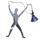 Monorail Metal Man Hang Functional Art - Satin Nickel Monorail Metal Man Hang Functional Art - Satin Nickel /