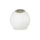 Moonlet Glass Shade Accessory  - Satin Nickel / Frosted