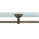 Monorail 2 Inch Square Canopy Single Feed - Antique Bronze / 