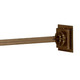 Monorail 2 Inch Square Direct End Power Feed - Antique Bronze / 