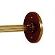 Monorail 4 Inch Round Direct End Power Feed - Antique Bronze Monorail 4 Inch Round Direct End Power Feed - Antique Bronze /