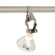 Monorail Pivot MR16 Head  - Satin Nickel / 
