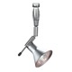 Shield Swivel I Monopoint - Satin Nickel / Silver Shield Swivel I Monopoint - Satin Nickel / Silver
