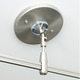 Monorail Power Vault Adapter - Satin Nickel Monorail Power Vault Adapter - Satin Nickel /