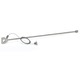 Monorail Support Outside Rigger - Chrome / 