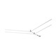 Kable Lite Horizontal Turn - Chrome Kable Lite Horizontal Turn - Chrome /