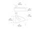 T-Trak Breeze CMH 39W T4 Head - 45 Degree Beam Spread - /