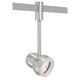 T-Trak OM Incandescent Head PAR30L Lamp - Satin Nickel / Frost